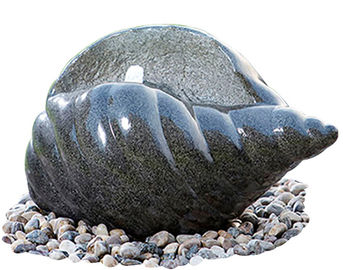 中国 抵抗力がある家の装飾の天候のための貝の形の鋳造物の石の噴水 サプライヤー