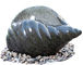 抵抗力がある家の装飾の天候のための貝の形の鋳造物の石の噴水 サプライヤー