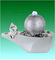 鋳造物球によってつけられる卓上水噴水、小さいテーブル水噴水 サプライヤー