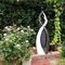 優美な踊るカップルの屋外の噴水57&quot;投げられた石造りの庭の彫像の大きいガラス繊維装飾的な水噴水 サプライヤー